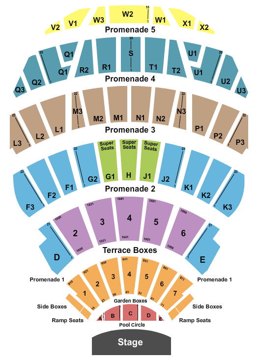 Hollywood Bowl Bob Moses Seating Chart